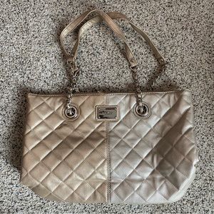 Two-tone Nine West handbag
